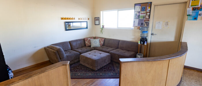 Radiant heated, cork dance floor